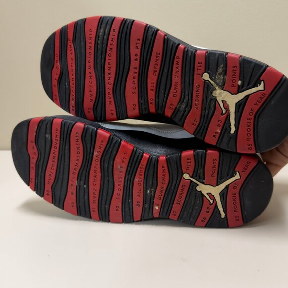 Air Jordan 10 Men's Size 12 Retro Double Nickel 310805-102 - Picture 4 of 10